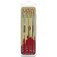 The Army Painter 🖌 | Miniature and Model Files - 3-Piece Diamond File Set of Round File- Flat File and Triangular Metal…